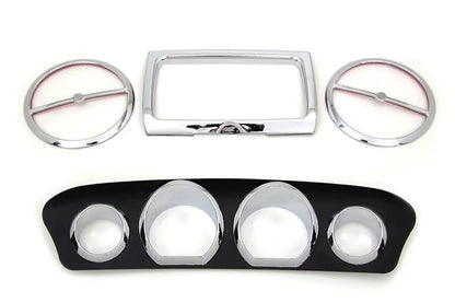 American Dresser Inner Fairing Trim Kit Chrome for Harley Davidson FLHT - Part 78160 by American Dresser