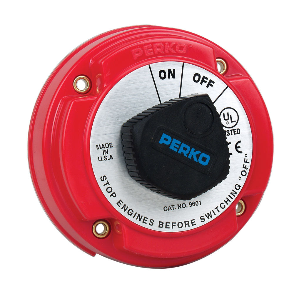 Perko Medium Duty Battery Disconnect Switch 9601DP for Marine and Automotive Applications