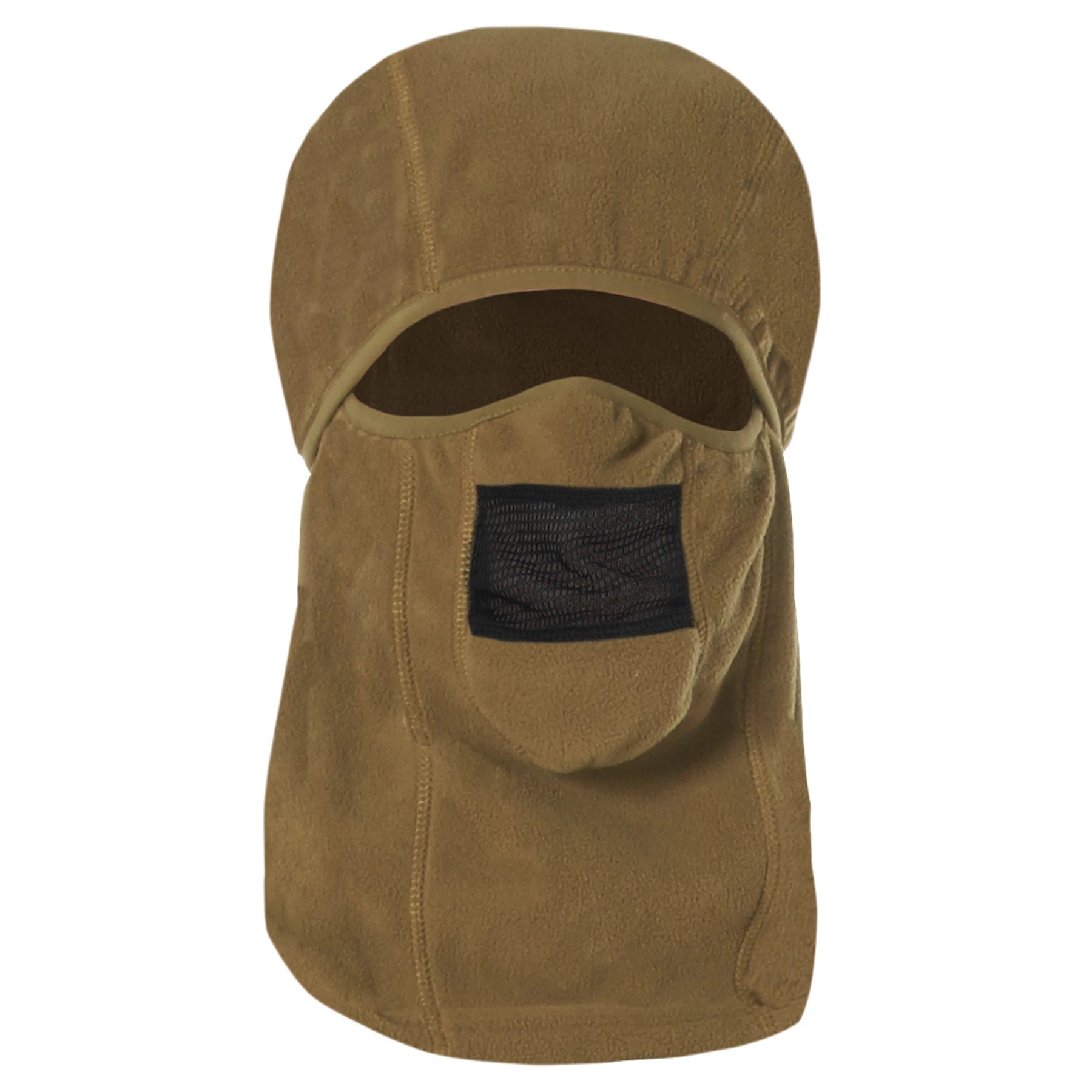 Rothco Fleece Hinged Vented Balaclava in Coyote Brown Part 42036
