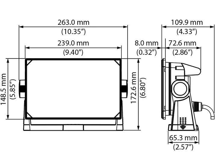 Simrad NSX3009 9in MFD No Transducer