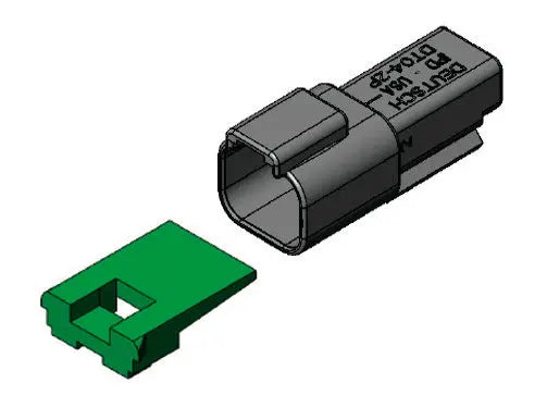 Lenco Marine Deutsch Receptacle Kit Part Number 15107-002 - Pack of 5