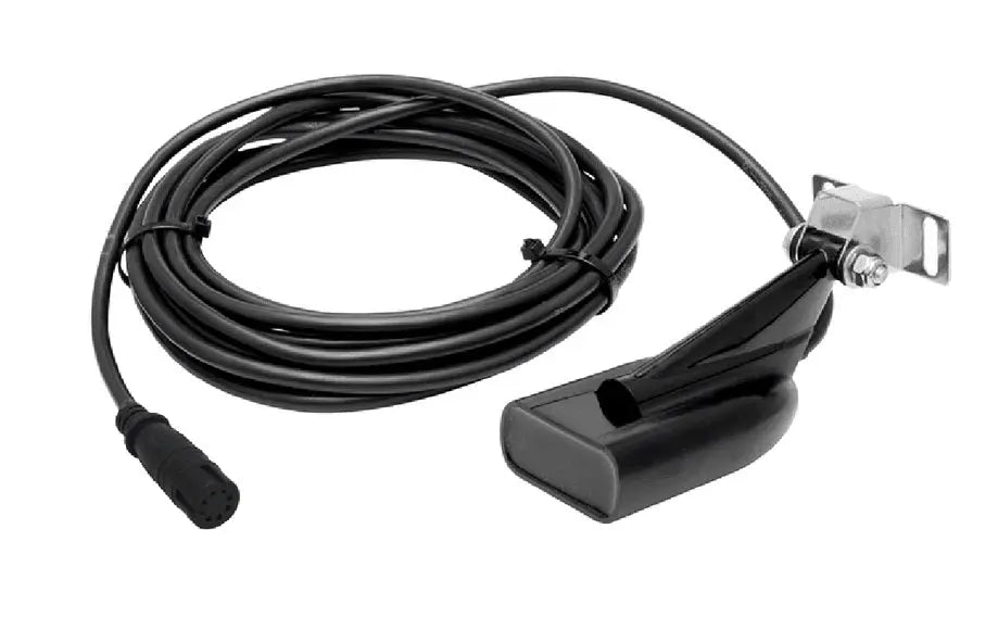 Lowrance HDI Transom Transducer with Temperature Sensor – 83/200/455/800kHz, 8-Pin Push Connector