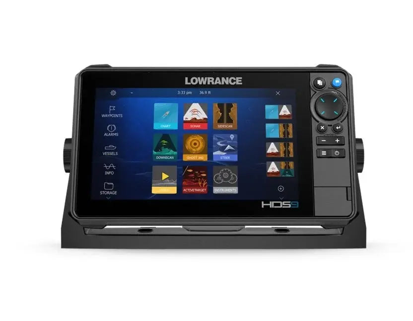 Lowrance HDS9 Pro 9in MFD C-Map US & Canada Active Imaging HD 3In1