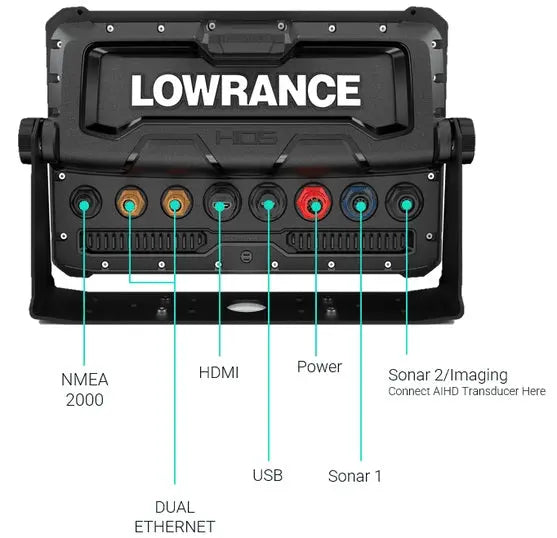 Lowrance HDS16 Pro 16in MFD C-Map US & Canada Active Imaging HD 3In1