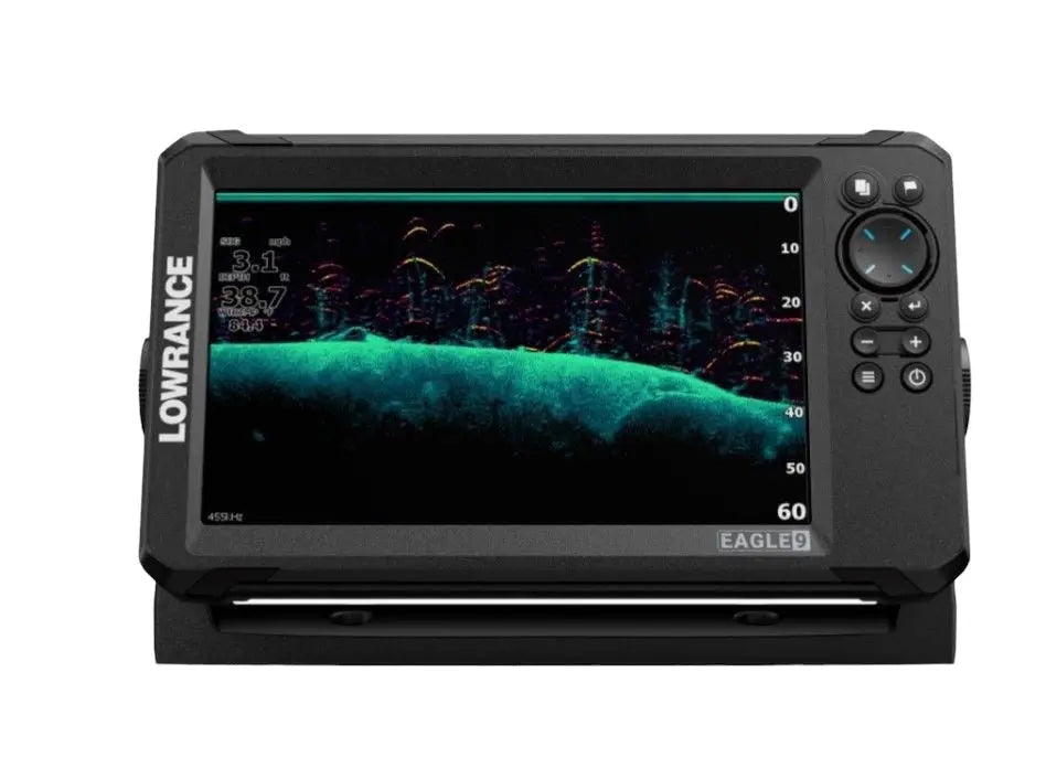 Lowrance Eagle 9 Tripleshot C-Map Discover US and Canada Marine Fish Finder with IPS Screen and Autotuning Sonar