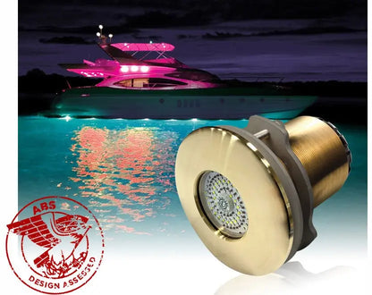 Lumitec Typhoon Spectrum Flush Mount 12/24v RGBW LED Underwater