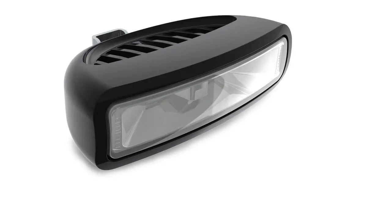 Lumitec Caprera3 Flood Light White/Blue LEDfts Dimmable Bracket Mount Black 12/24v