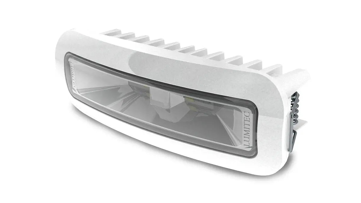 Lumitec Capri3 Flood Light White/Blue LED with Dimmable Flush Mount – Model 101721