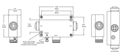 Maretron NF-NM4P-NF Mini Powertap Female-Female with Fuses
