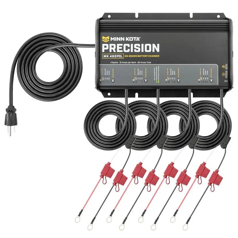 Minn Kota MK460PCL Precision Charger 4 Bank 15 Amps by Minn Kota