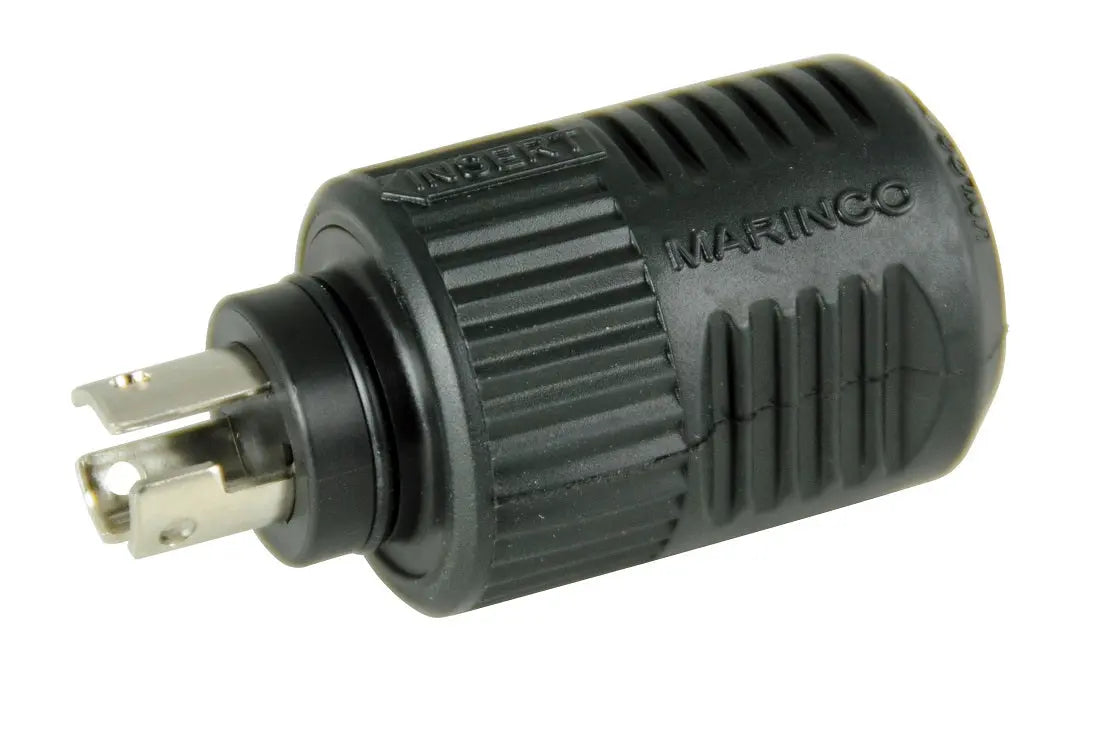 Marinco 12VBP 3-Wire ConnectPro Plug - Waterproof Marine Electrical Connector