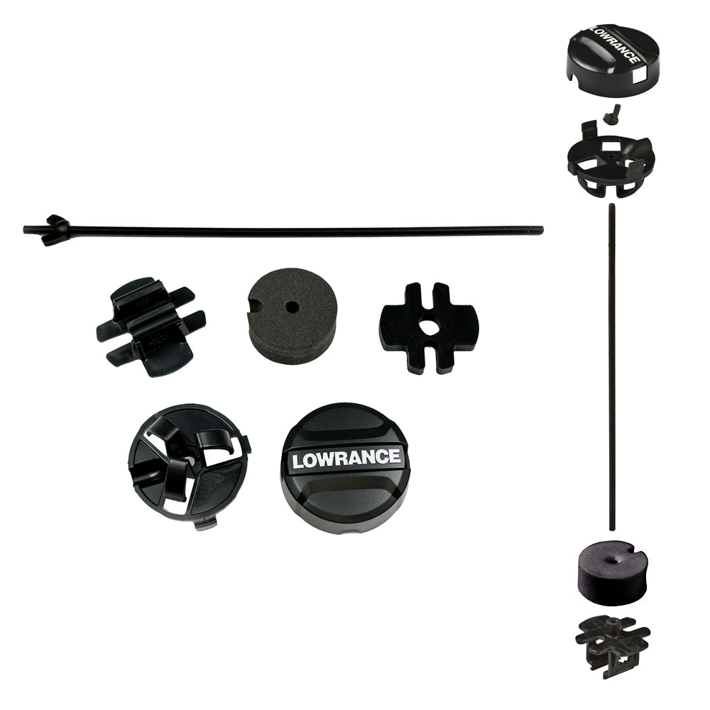 Lowrance Kayak Scupper Transducer Mount, Part Number 000-10606-001