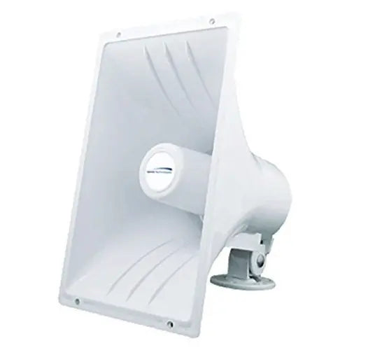 Newmar PA-40/30 Hailer Horn 40 Watt 8 Ohm - Waterproof Marine Paging and Alarm System Speaker
