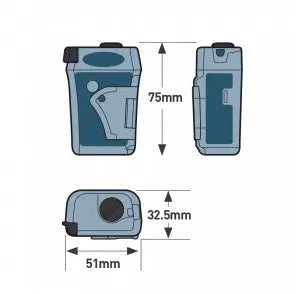 Ocean Signal rescueME PLB1 Personal Locator Beacon with 7-Year Battery Life and GPS Tracking