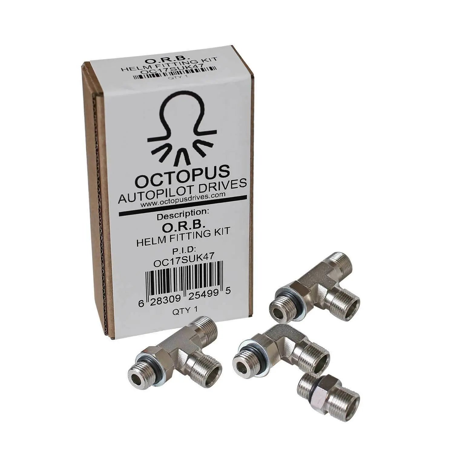 Octopus ORB Helm Fitting Kit Model OC17SUK47 for Pilot Pump Systems
