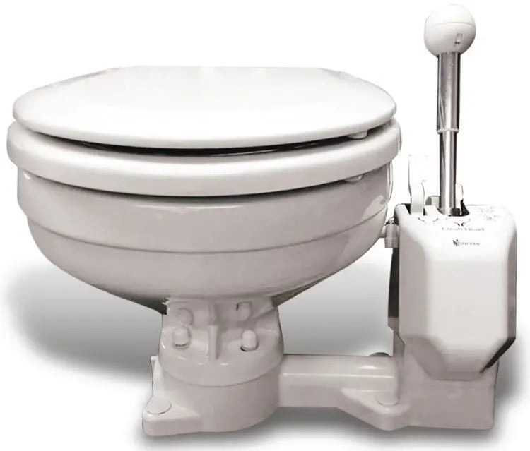 Raritan 25H00 Fresh Head Marine Toilet with Household Bowl