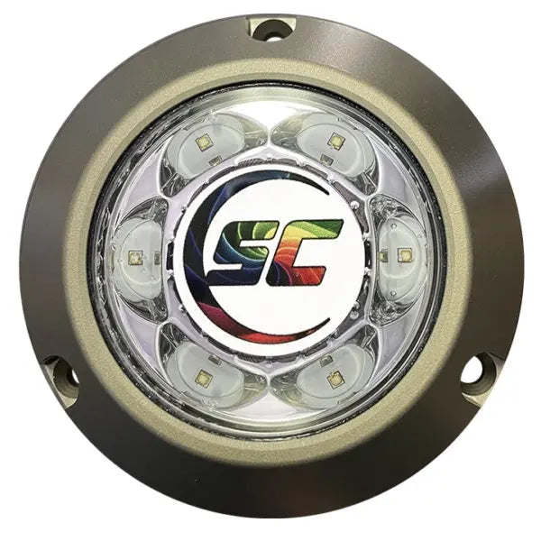 Shadow Caster SC3 Underwater LED Light Great White 12v Aluminum Surface Mount