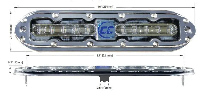 Shadow Caster SCM10 Underwater LED Light Full Color