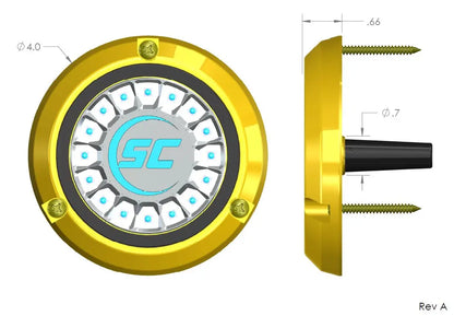 Shadow Caster SCR16 Underwater LED Light Great White
