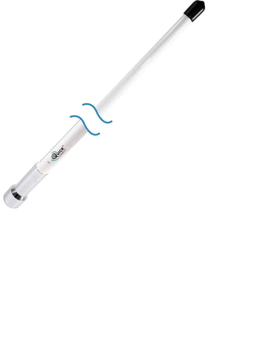 Shakespeare Quick Connect 8ft VHF Antenna Chrome Ferrule Packed in tube