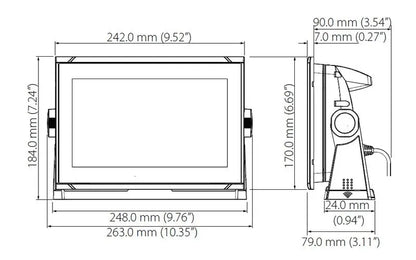 Simrad GO9 XSE 9in Plotter HDI Transducer C-Map Discover microSD
