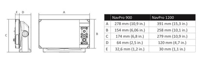 Sitex NAVPRO900F 9in Combo