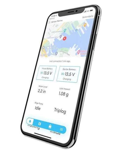 Sensar Marine Boat Monitor with Bilge Sentry