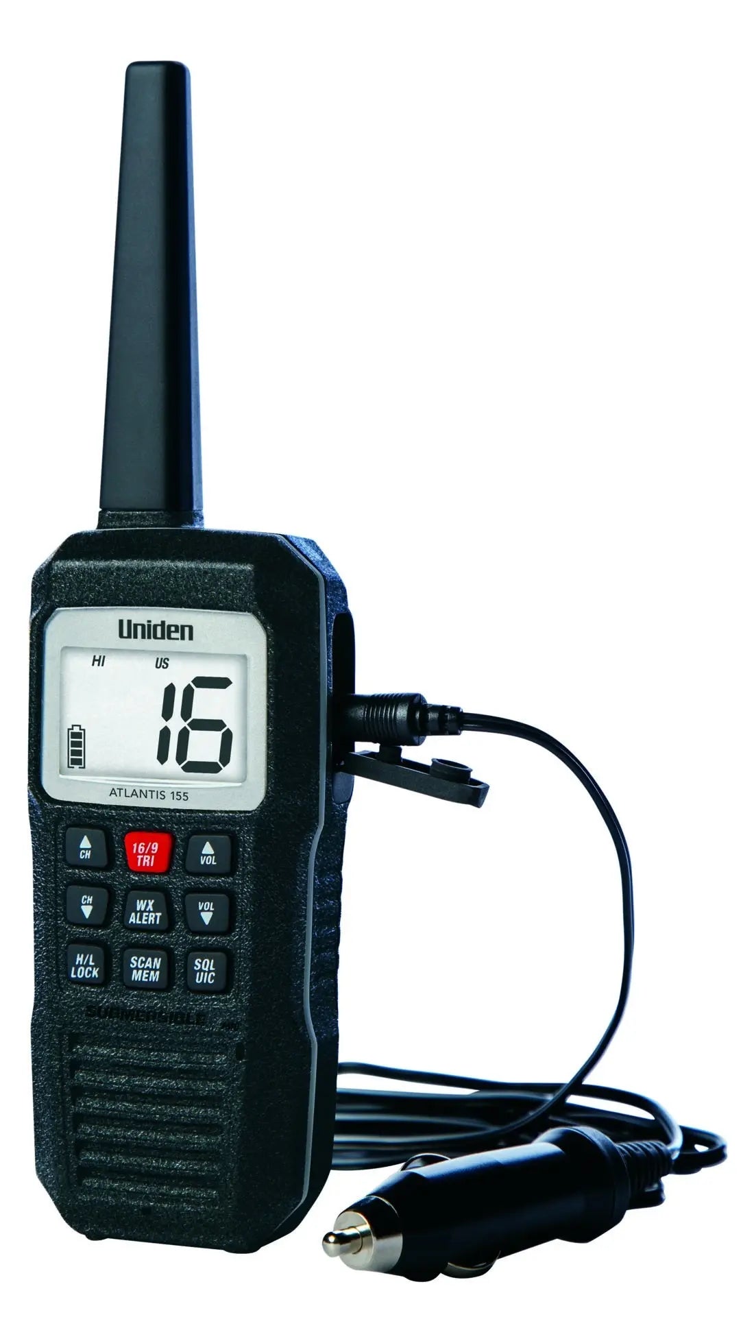 Uniden Atlantis 155 Floating Hand Held VHF Radio