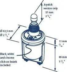Vetus BPJR Joystick Control for Bow Thrusters