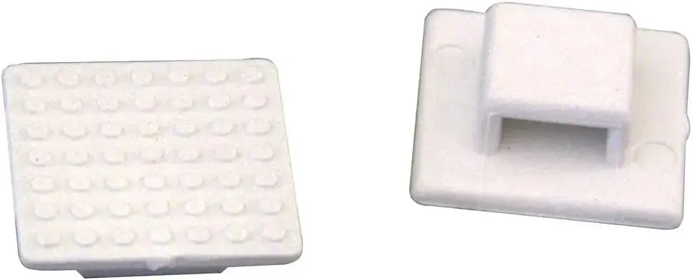 Weld Mount AT-3 Wire Tie Mount, Small White 500 Pack AT-3-500