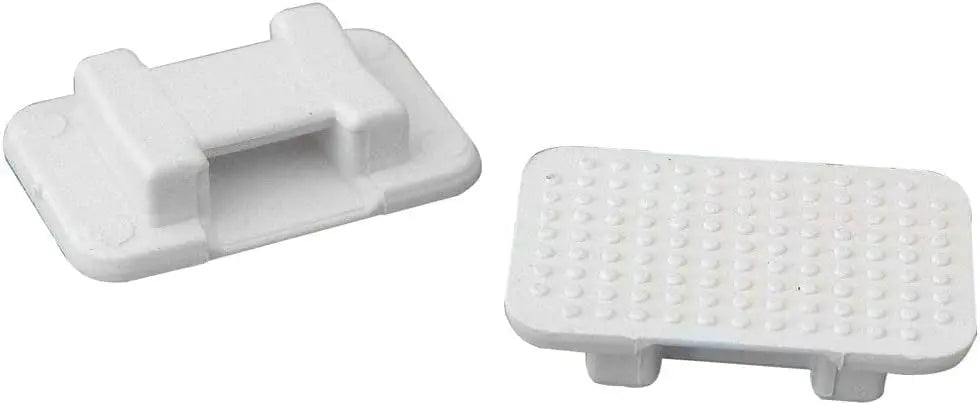 Weld Mount Systems AT-5 White Nylon Wire Tie Mount 100 Pack