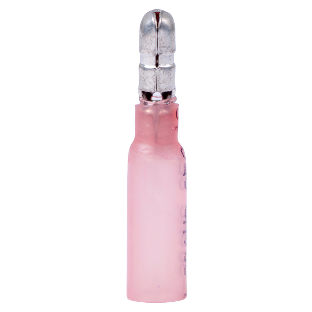 Ancor 22-18 Male Heatshrink Snap Plug - 100-Pack for Marine and Electrical Applications