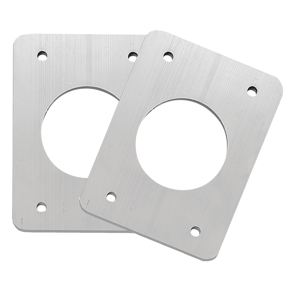 TACO Marine BP-150BSY-320-1 Backing Plates for Grand Slam Outriggers - Anodized Aluminum