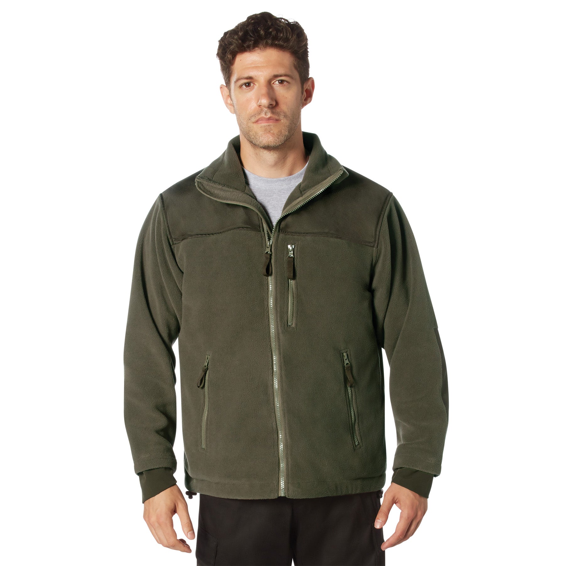 Rothco Concealed Carry Spec Ops Fleece Jacket Olive Drab Size 3XL