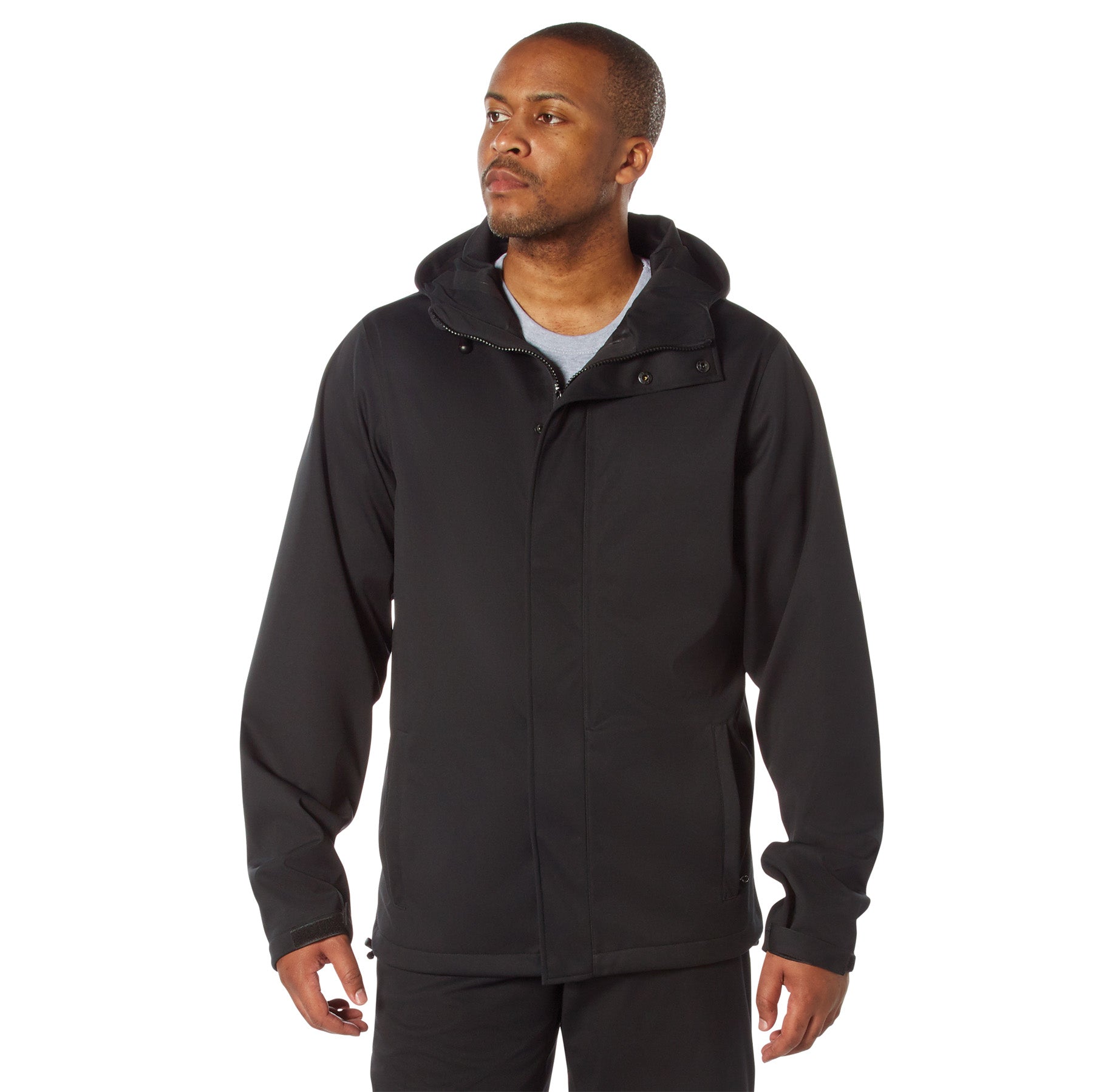 Rothco Shadow Ops Waterproof Rain Jacket Size Medium - Quiet, Lightweight, and Durable Outdoor Shell