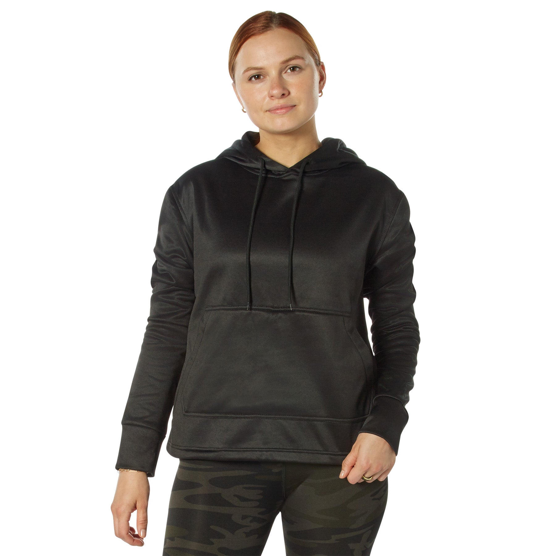 Rothco Women's Concealed Carry Hoodie Black Size 2XL – Discreet Firearm Carry with Warmth and Comfort