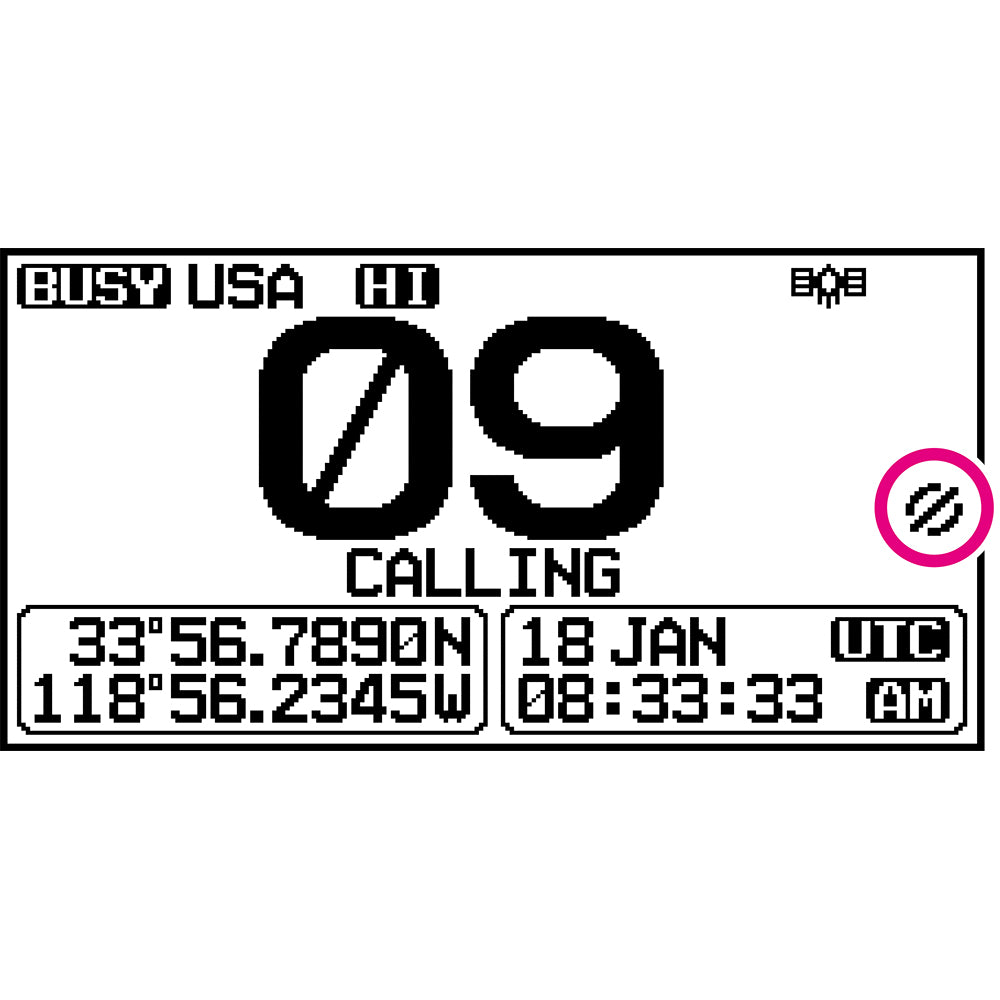 Standard Horizon CVS2500A 4-Code Voice Scrambler for VHF Radios