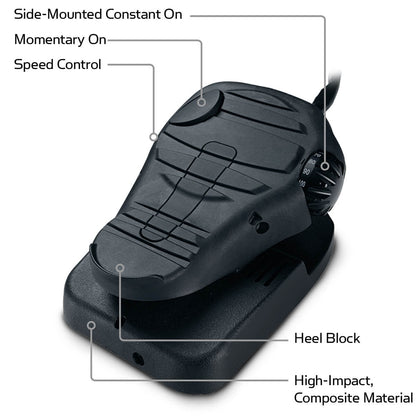 Minn Kota Edge 70 lb Thrust Freshwater Bow-Mount Foot Control Trolling Motor (Part #1355971)