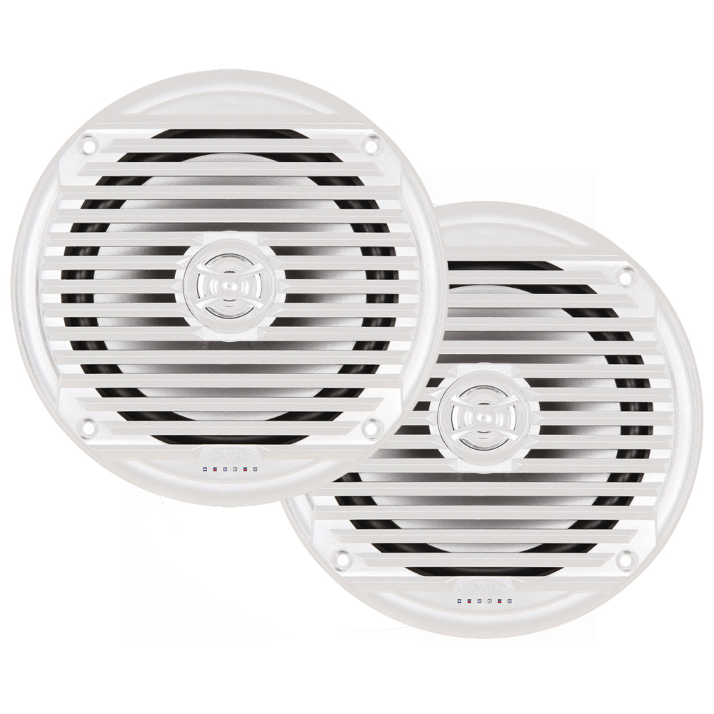 Jensen 6.5-Inch MS6007WR Marine Speaker - White, 60W Power Handling