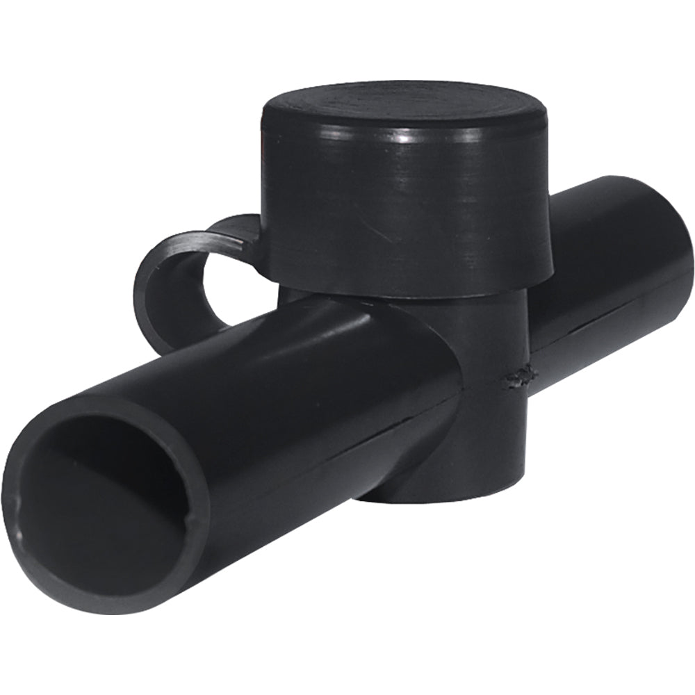 Blue Sea Systems 4002 Dual Entry PowerPost Cable Insulator in Black