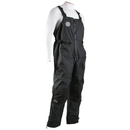 First Watch AP-1100 Bib Pants in Black - Large Waterproof Workwear