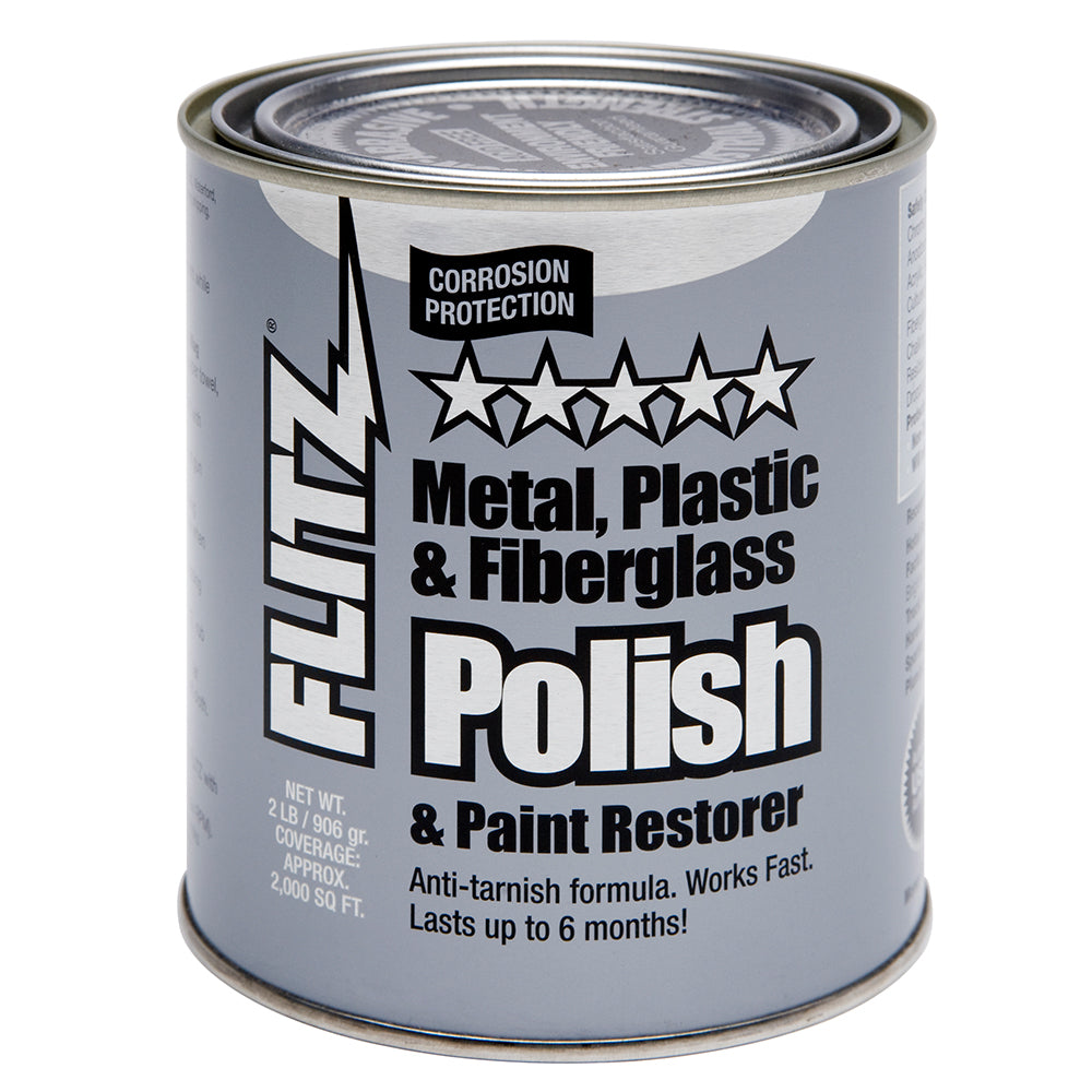 Flitz Polish Paste - 2 lb. Quart Can by Flitz Part CA 03518-6
