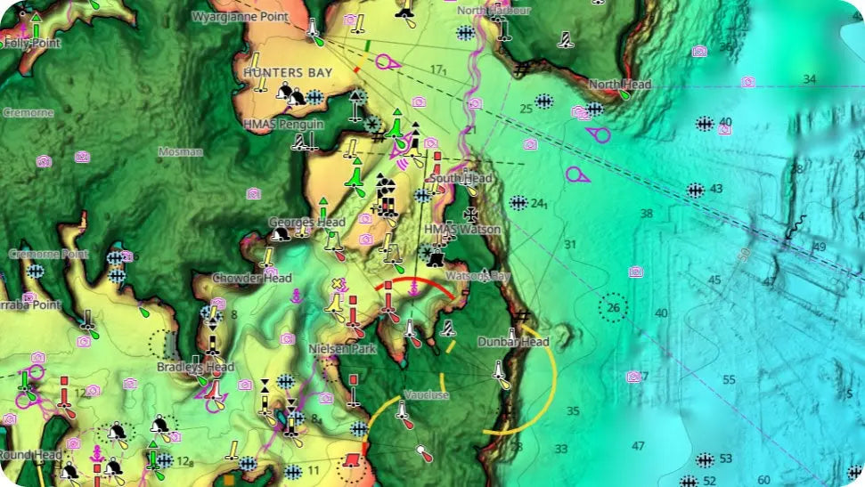 C-Map Reveal X US Lakes South East MicroSD Chart Card by C-Map Part Number M-NA-T-214-R-MS