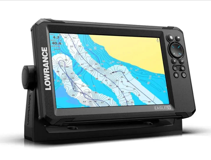 Lowrance Eagle Eye 9 Live Eagle Eye Transducer with C-Map Inland USA