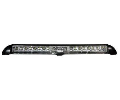 Lumitec Razor Flood Light Bar Flush Mount White LED Black Housing 12/24v