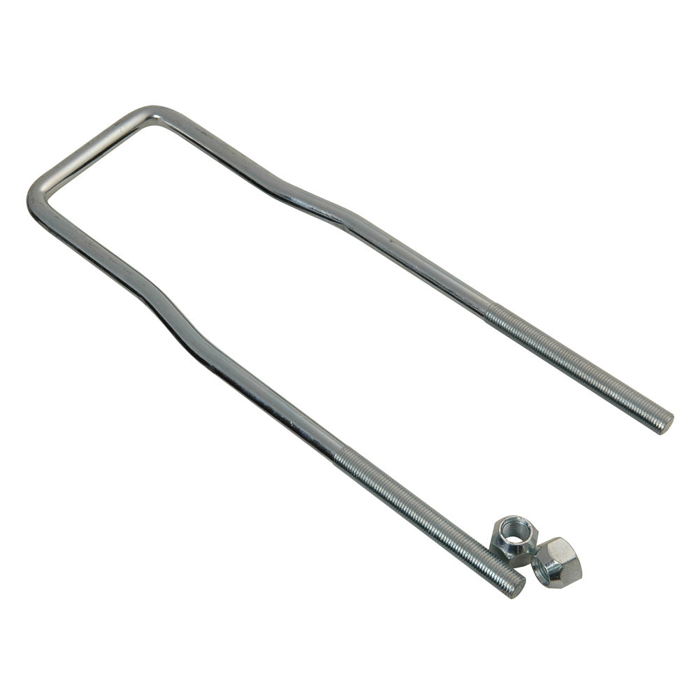 C.E. Smith 12-Inch Spare Tire Carrier with Lug Nuts for Trailer Tongues
