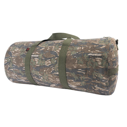 Rothco Canvas Shoulder Duffle Bag 19 Inches Smokey Branch Camo – Heavy Duty Military-Style Gear Bag