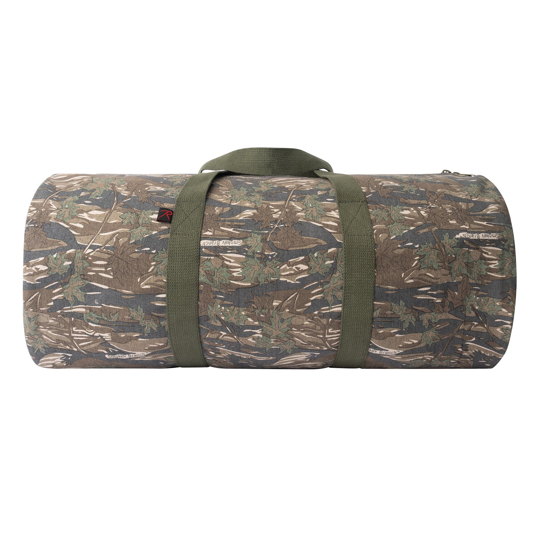 Rothco Canvas Shoulder Duffle Bag 24 Inches in Smokey Branch Camo