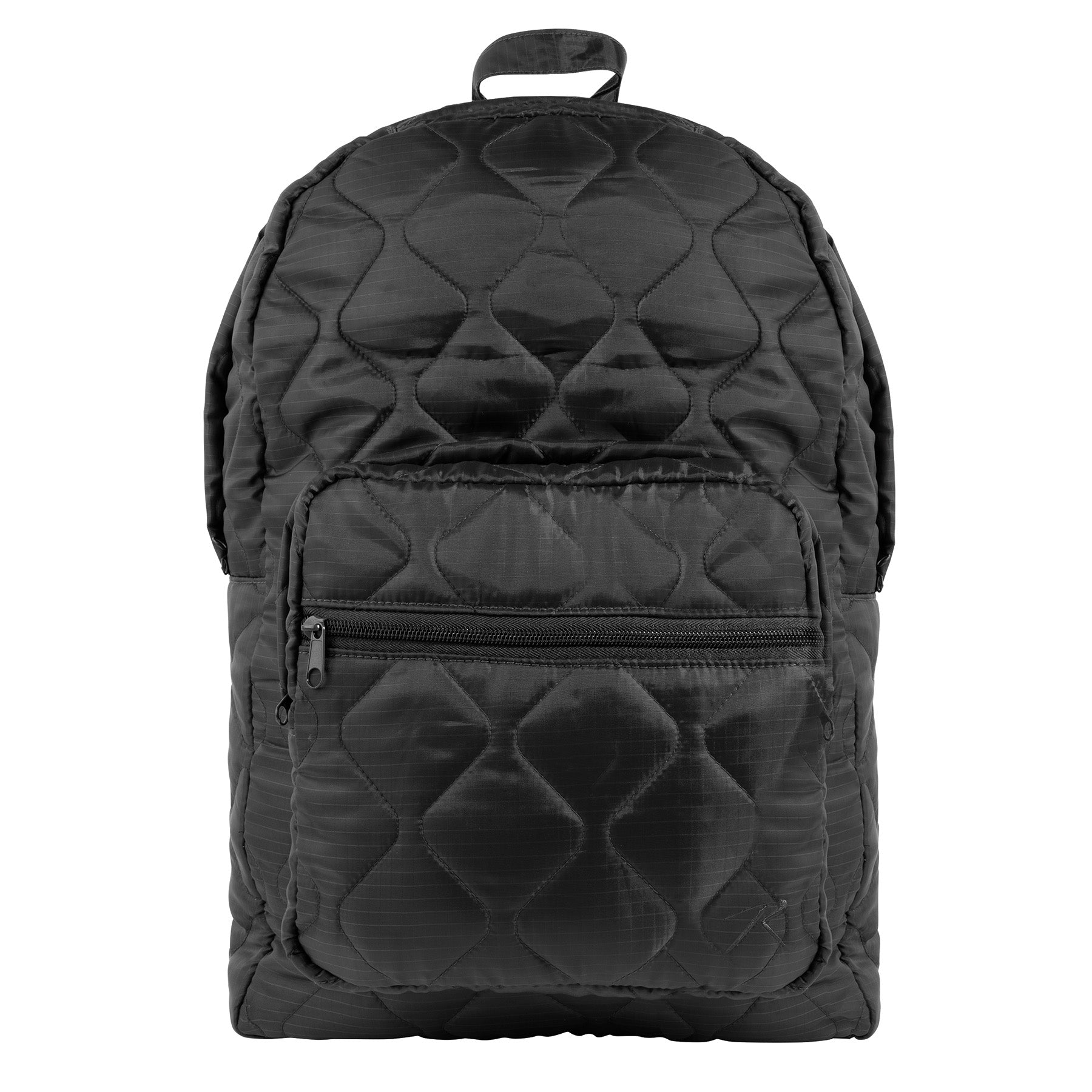 Rothco Lightweight Woobie Backpack Black – Compact Military-Style Daypack with Multiple Organizer Pockets