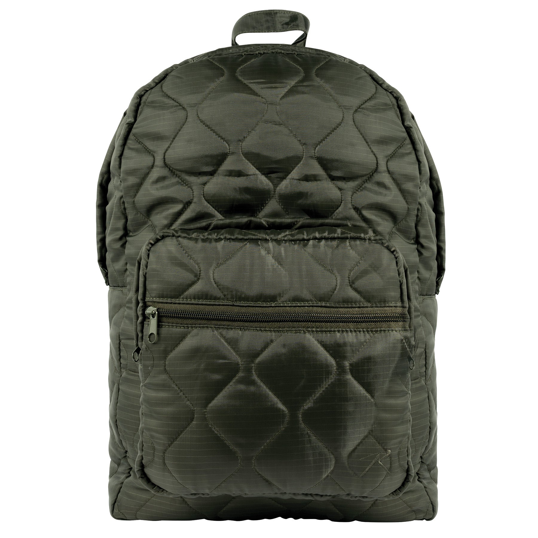 Rothco Lightweight Woobie Backpack Olive Drab - Compact Military-Style Pack with Padded Laptop Sleeve and Multiple Utility Pockets